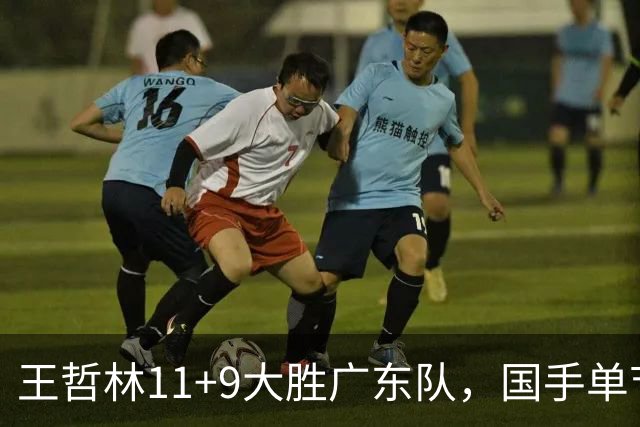 王哲林11+9大胜广东队，国手单节5记三分，核心外援12中1